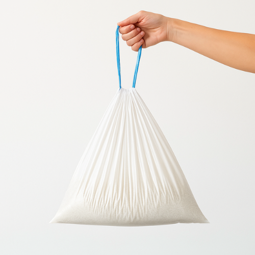 NEKŌA Sac Solid™ - 5 Sacs poubelle renforcés – Special litières autonettoyantes | Anti-fuites et anti-odeurs
