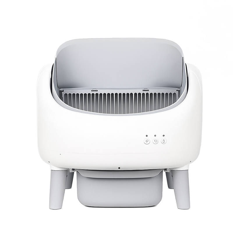 Litière autonettoyante chat NEKŌA SORA | Silencieuse | Sécurisée | 65L